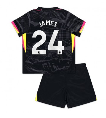 Chelsea Reece James #24 Tercera Equipación Niños 2024-25 Manga Corta (+ Pantalones cortos)